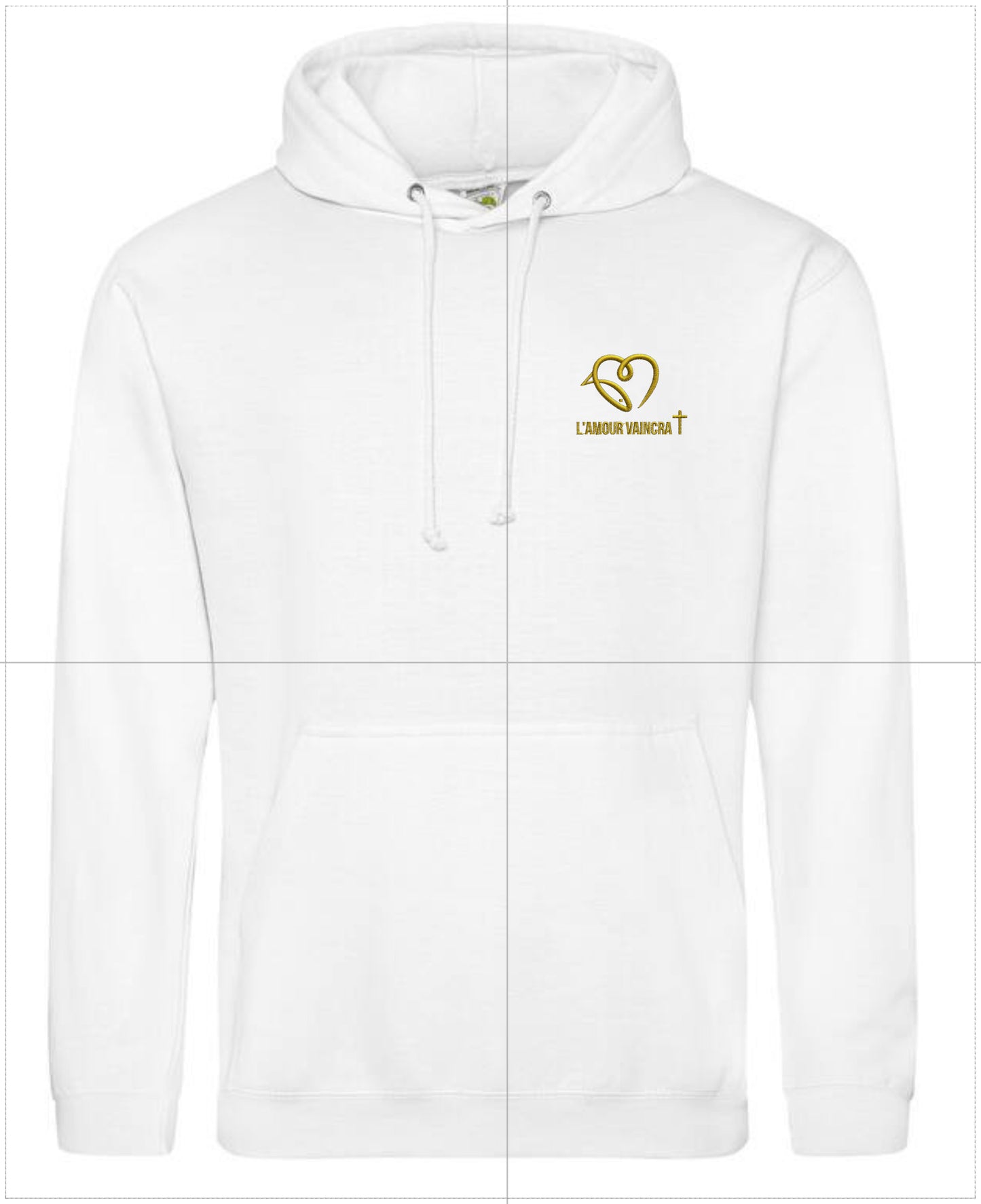 Hoodie L'Amour Vaincra (unisexe)