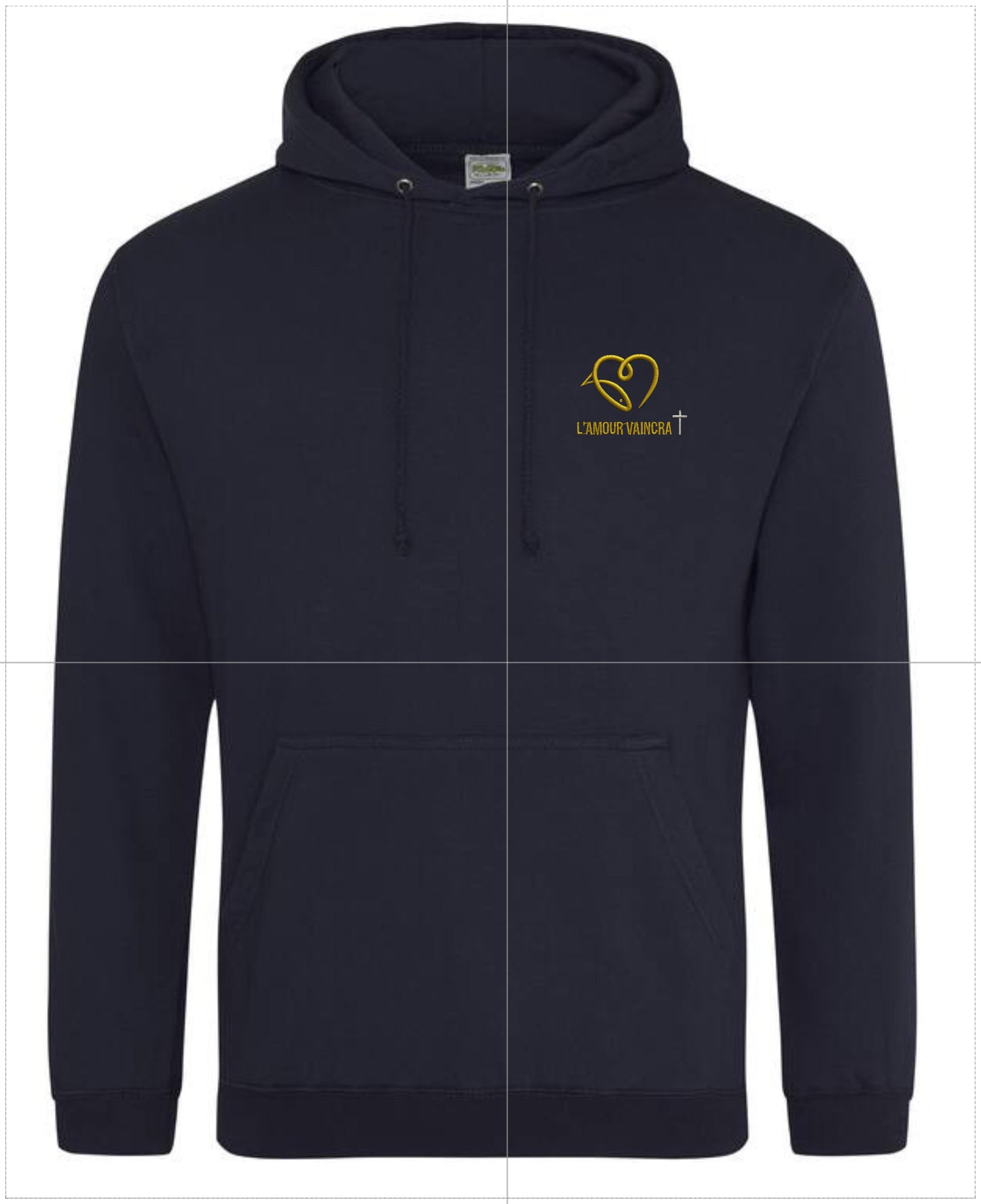 Hoodie L'Amour Vaincra (unisexe)