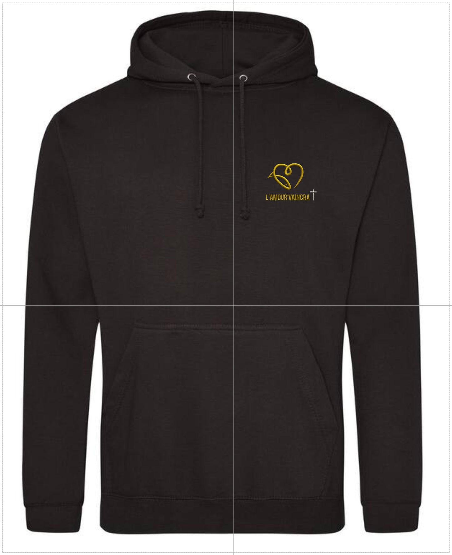 Hoodie L'Amour Vaincra (unisexe)
