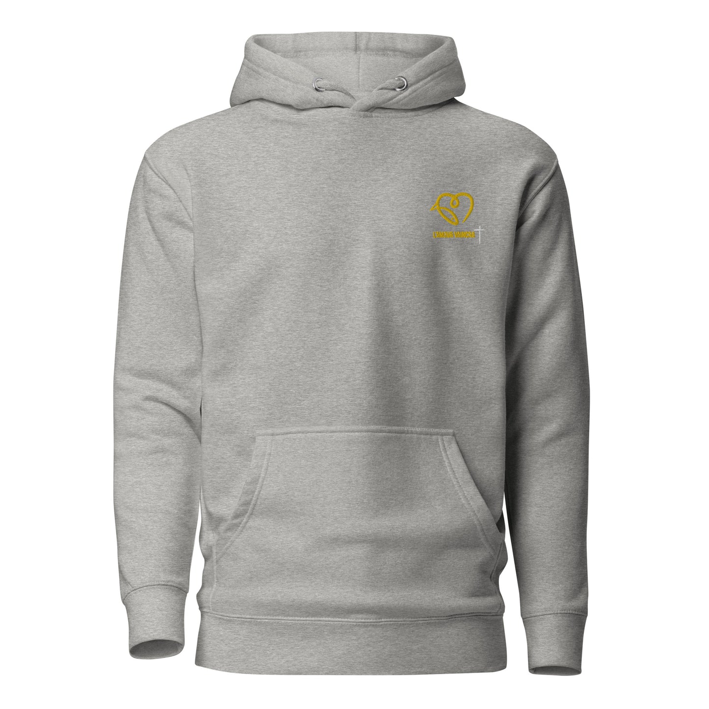 Hoodie L'Amour Vaincra (unisexe)