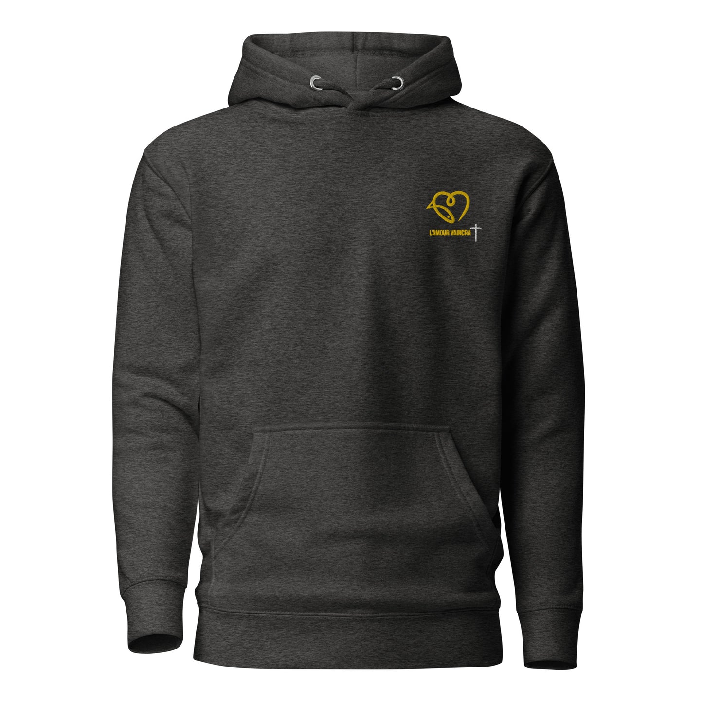 Hoodie L'Amour Vaincra (unisexe)