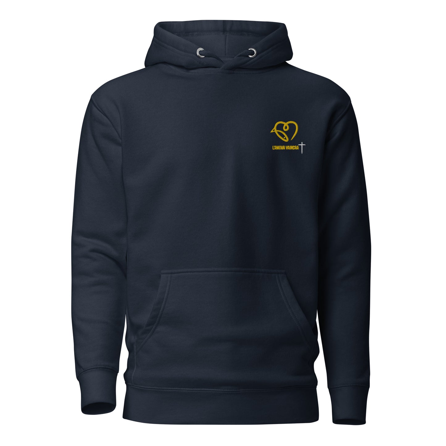 Hoodie L'Amour Vaincra (unisexe)