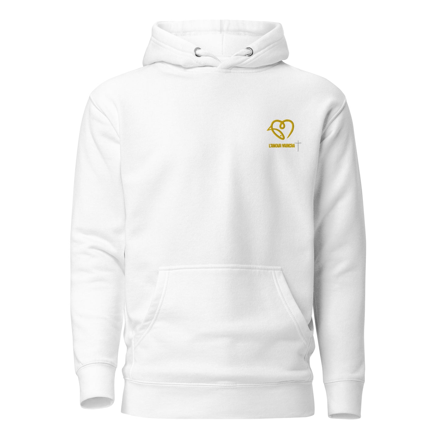 Hoodie L'Amour Vaincra (unisexe)