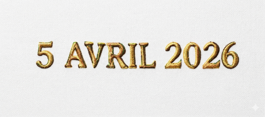 Broderie offerte pour les baptisés Pâques 2026