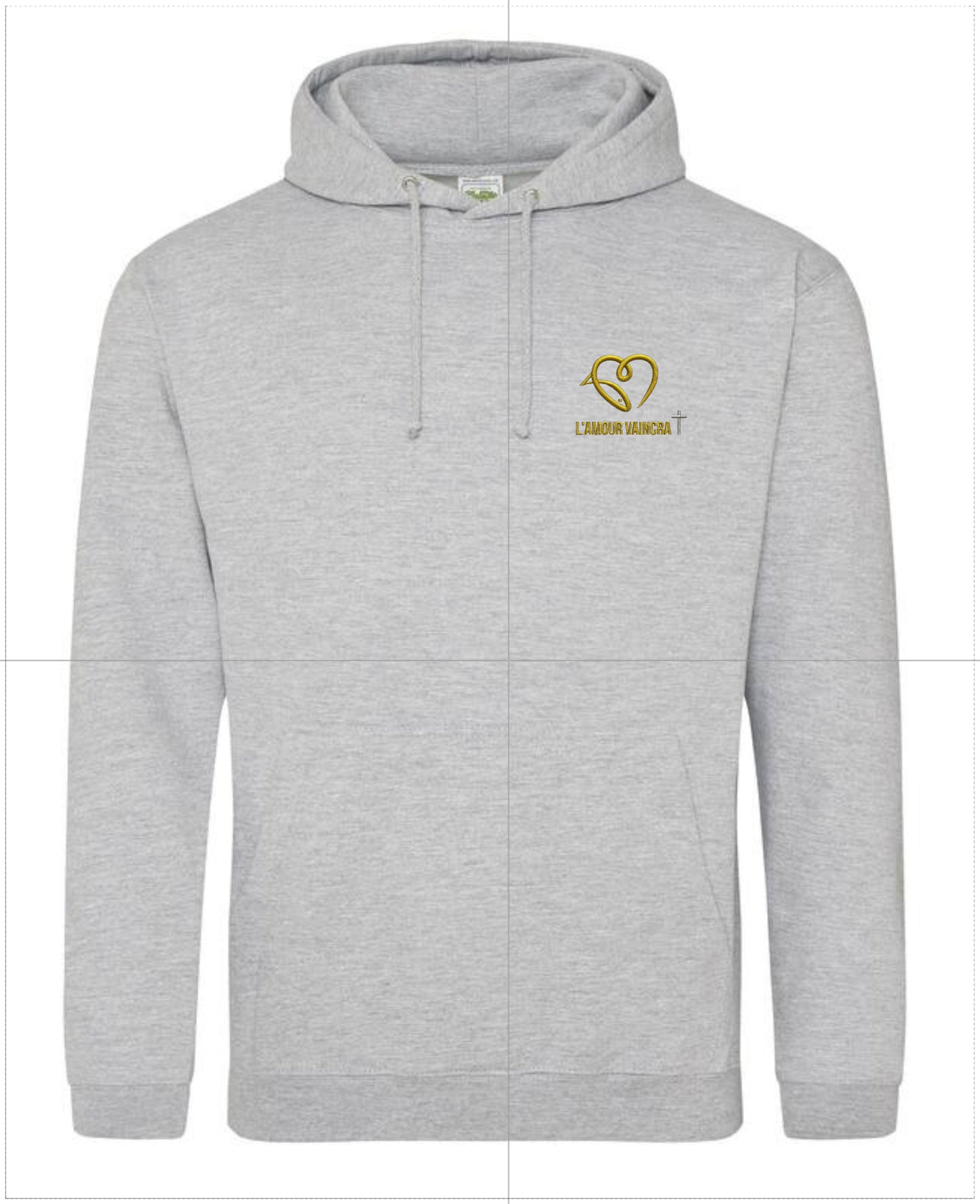 Hoodie L'Amour Vaincra (unisexe)